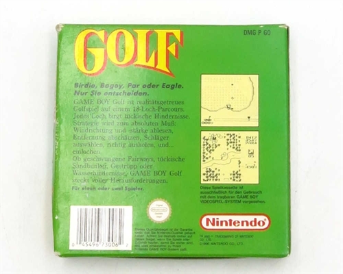 Golf - Original Box - Gameboy Original (EUR) (B Grade) (Used)